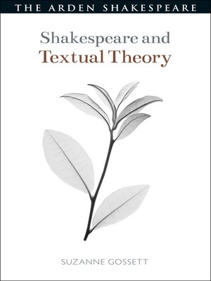cover image of Shakespeare and Textual Theory